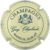 Capsule Charbaut Guy Crème, lettres épaisses