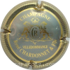 Capsule Chardonnet René & Fils Gris et or pâle, contour strié