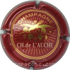 Capsule Charles de l'Auche Bordeaux, or et blanc