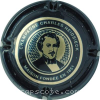 Capsule Charles Heidsieck Noir et or pâle, 32 mm
