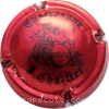 Capsule Charlier J. Rouge métallisé et noir