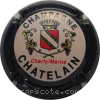 Capsule Chatelain Noire, grandes lettres, fond crème