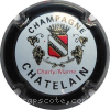 Capsule Chatelain Contour noir, Ecusson or, noir et rouge