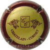Capsule Chatelain Cornet Or contour Bordeaux