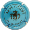 Capsule Chaure André Bleu métallisé et marron