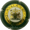 Capsule Ayala 17 - Or, contour vert foncé