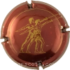 Capsule Esterlin Bordeaux foncé et or mat