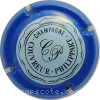 Capsule Couvreur - Philippart Contour bleu, fond pastel
