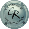 Capsule Crochet - Riviere Argent et noir