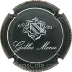 Capsule Menu Gilles Vert foncé et blanc