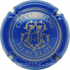 Capsule Mercelot Bleu et or mat
