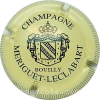 Capsule Meriguet Leclabart Crème et noir, striée