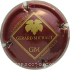 Capsule Michaut Gérard Bordeaux et or