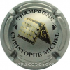 Capsule Michel Christophe Gris-argent métallisé