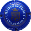 Capsule Chateau De Bligny Bleu, or et blanc