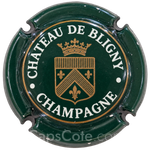 Capsule Chateau De Bligny Vert foncé, blanc et or