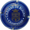 Capsule Chateau De Bligny Bleu nuit, blanc et or
