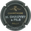 Capsule Chauvet H. & fils Contour noir, striée or
