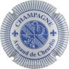 Capsule Cheurlin Arnaud de Blanc et bleu striée