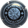 Capsule Cheurlin Arnaud de Noir et blanc, striée