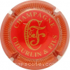 Capsule Cheurlin & Fils Rouge et or, striée