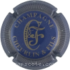 Capsule Cheurlin & Fils Bleu et or, striée