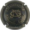 Capsule Cheurlin-Noellat Noir et or, striée