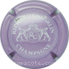 Capsule Cheurlin Richard Mauve et blanc