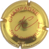 Capsule Chevillet Joël Or et rouge
