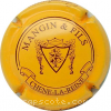 Capsule Mangin & Fils Jaune orangé et bordeaux