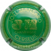 Capsule Mansard Joël Vert et or striées fines