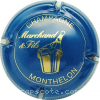 Capsule Marchand et Fils Bleu et or, striée