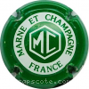 Capsule Marne et Champagne Vert et blanc