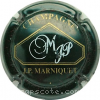 Capsule Marniquet J.P. Vert foncé, or et blanc