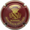 Capsule Marteaux-Guyard Bordeaux et or