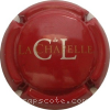 Capsule CL. de la Chapelle Fond bordeaux, CL argent