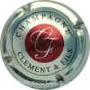Capsule Clement & Fils Argent et bordeaux