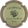 Capsule Clément Gérard Crème, striée marron