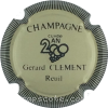 Capsule Clément Gérard Crème, striée noir
