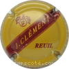 Capsule Clément J Or foncé et bordeaux