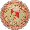 Capsule Destrez Didier Niceron Didier Crème et rouge, striée
