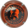 Capsule Destrez Didier Niceron Didier Noir et orange, striée