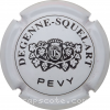 Capsule Degenne-Squelart  Blanc et noir