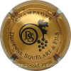 Capsule Degenne-Squelart  Or bronze et noir