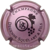 Capsule Degenne-Squelart  Rosé violacé et noir