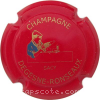 Capsule Degesne-Ronseaux  Rouge, lettres or