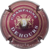 Capsule Dehours et fils Bordeaux et or brillant, verso or
