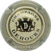 Capsule Dehours et fils Crème et or brillant, verso or