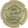 Capsule De Landre Elodie Crème et vert, inscription Landreville