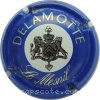 Capsule Delamotte Bleu, petites lettres grand o rond